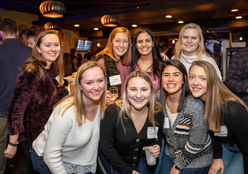 D.C. Hokies at a young alumni social event