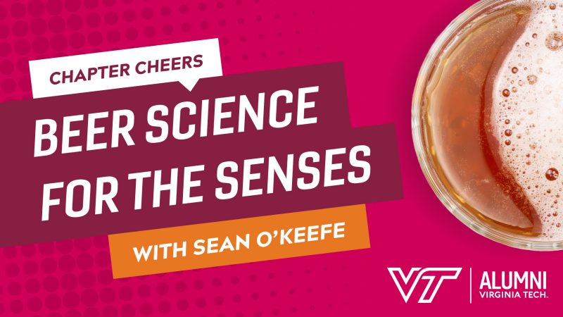 Beer science for the senses