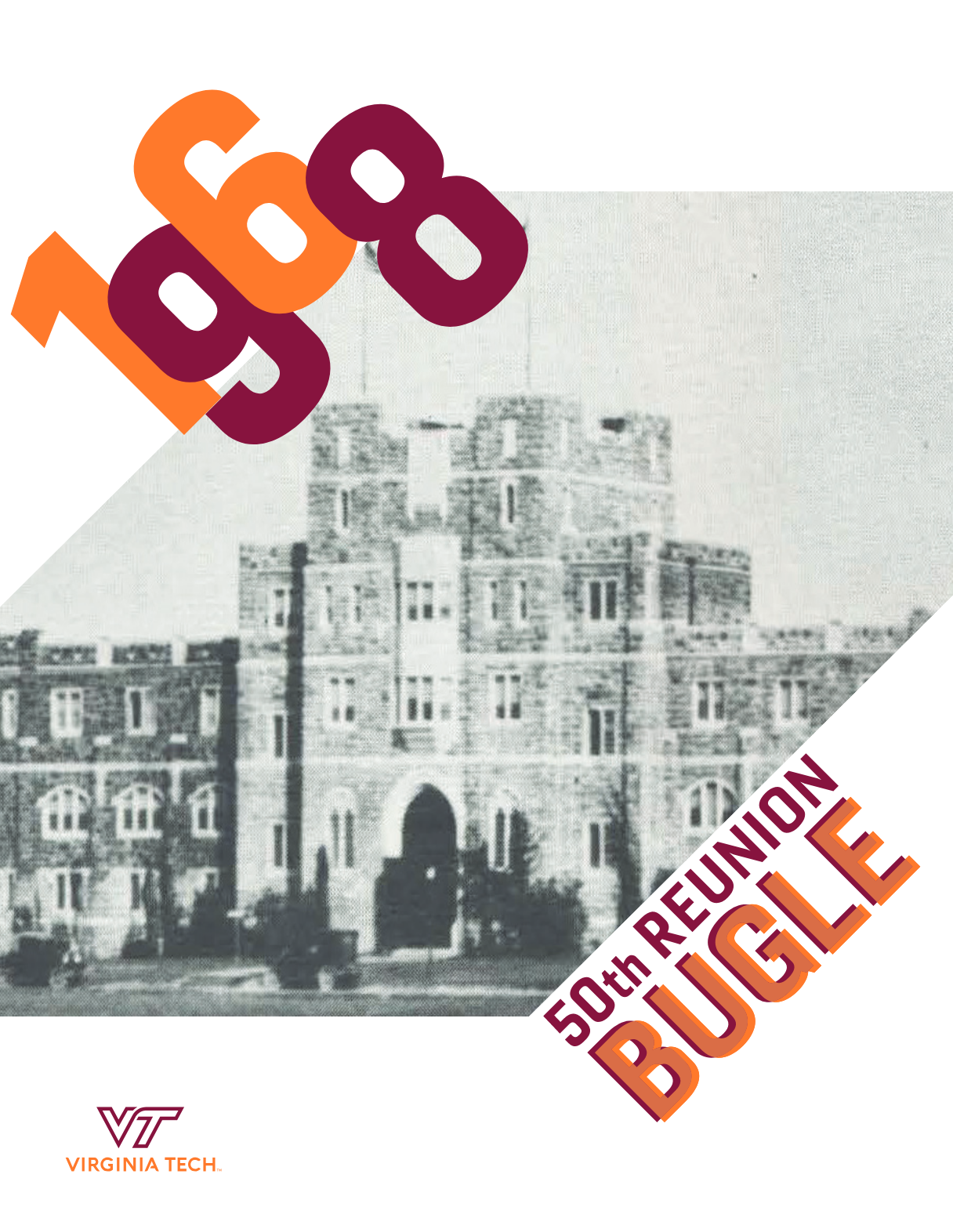 The cover of the Class of 1968 Reunion Bugle