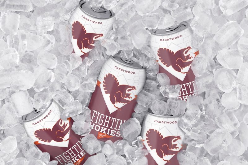 Virginia Tech Hokies College Football Beer Koozie Details about   New with Tag 