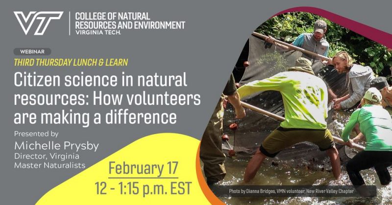Citizen Science in Natural Resources:  How Volunteers Are Making a Difference
