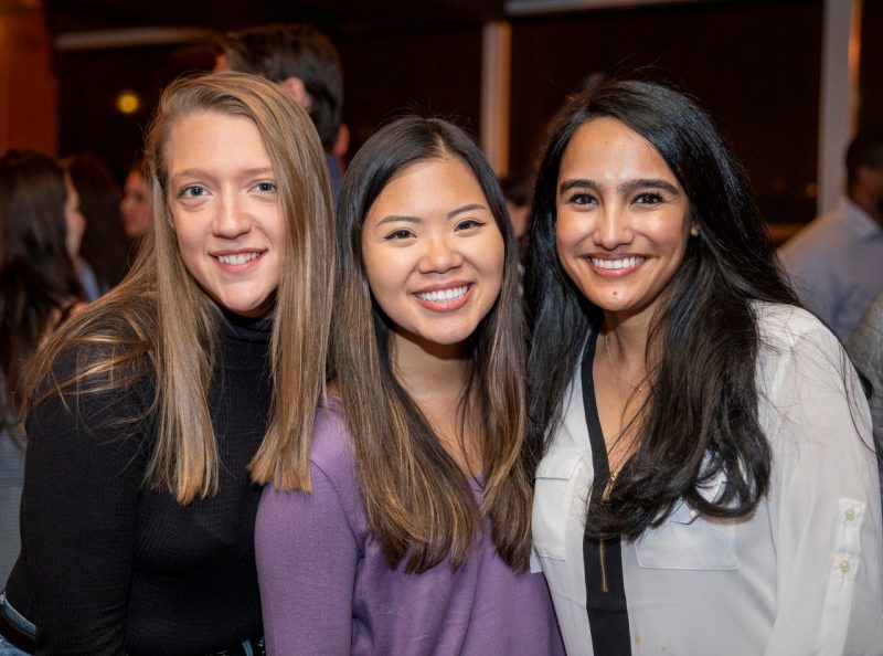 young alumni smiling