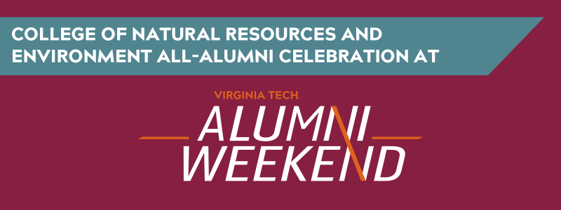 College of  Natural  Resources  and  Environment Celebration at Alumni Weekend