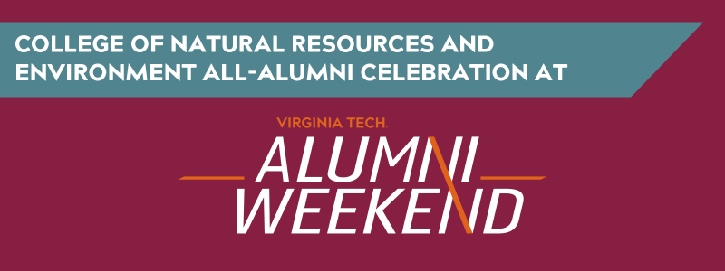 College of Natural Resources and Environment Celebration at Alumni Weekend