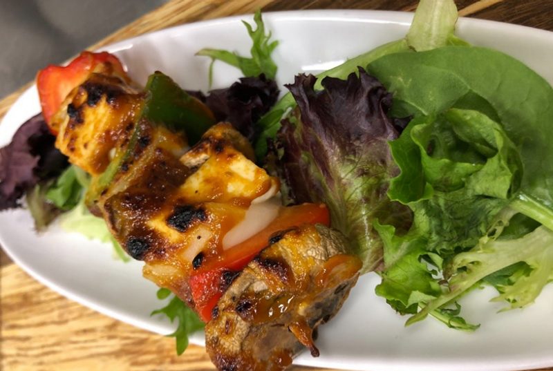 Miso BBQ Tofu Skewers