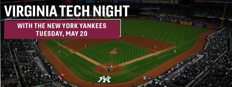 Virginia Tech Night with the New York Yankees