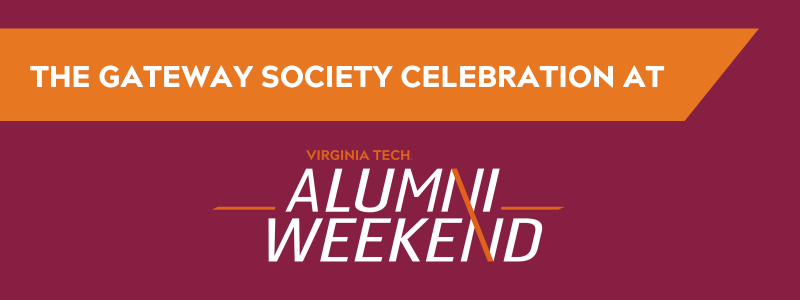 The Gateway Society Celebration at Alumni Weekend