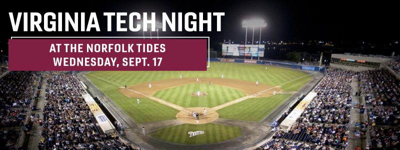 Virginia Tech Night at the Norfolk Tides