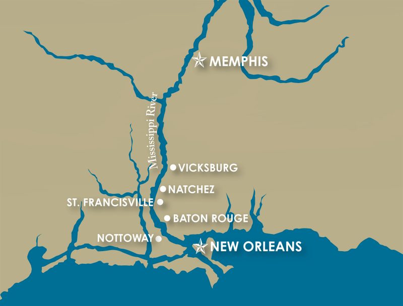 Southern Grandeur Map