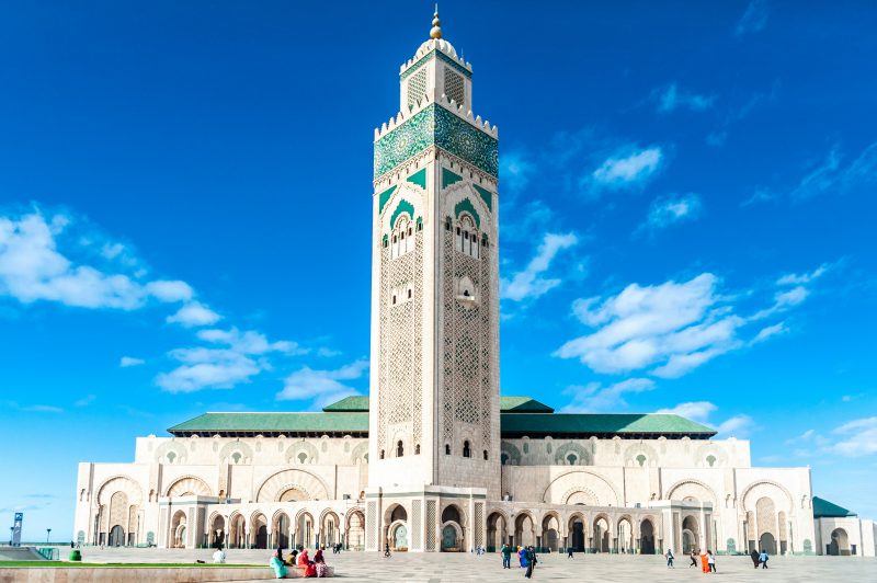 Hassan II Mosque, Morocco Mont St Michel