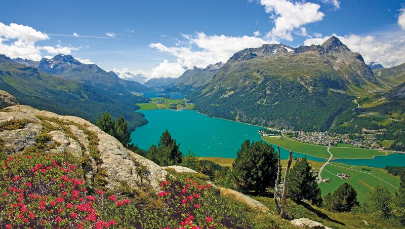 Swiss Alps and the Italian Lakes