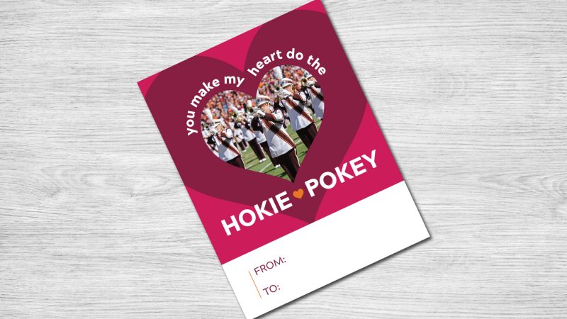 You make my heart do the Hokie Pokey
