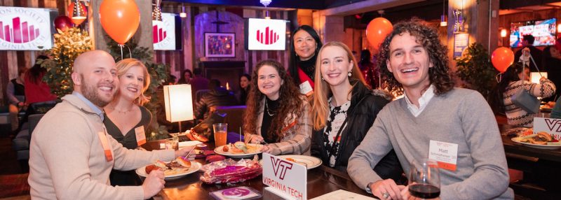 Young alumni at a HYPE event in Washington, D.C.