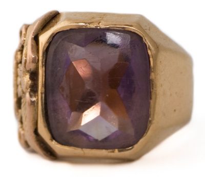 Class of 1912 ring - bezel