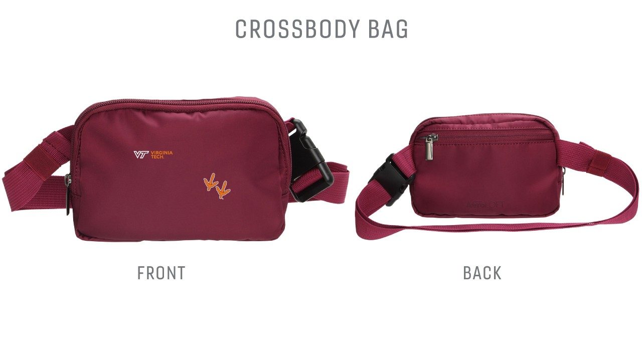 Virginia Tech crossbody bag