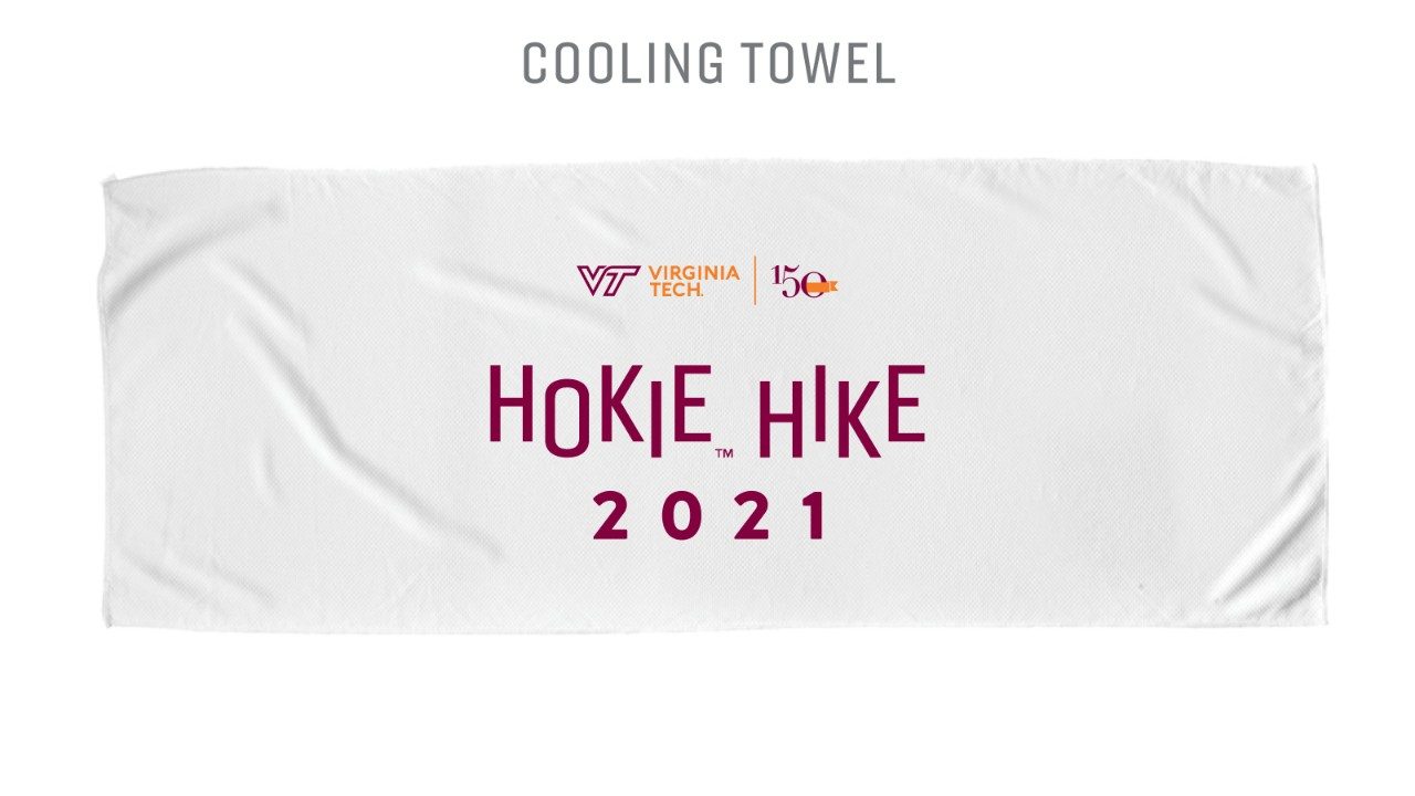 Hokie Hike towel