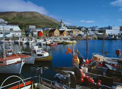 A pier in Iceland